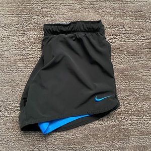 Nike shorts with spandex size M
